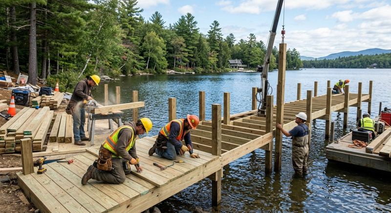 Dock Construction in Overland Park, KS