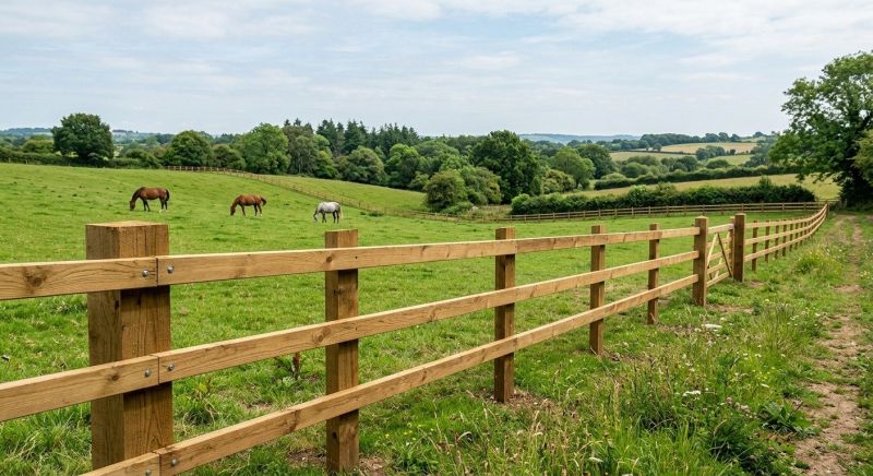 Stable Fencing Installation in Roseville, CA